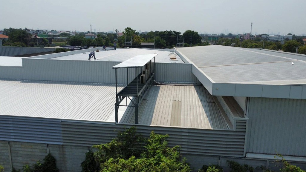 รับติดตั้งหลังเคาเมทัลชีท โชว์รูมรถยนต์ สาขาตลิ่งชัน กรุงเทพมหานคร